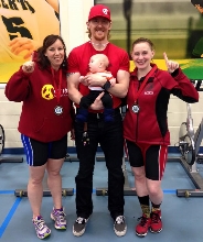 Action Weightlifting at the 2016 Alberta Masters